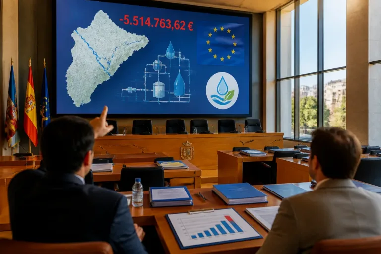 El PSOE acusa a la Diputación de Alicante de perder 5,5 millones del proyecto AIgua