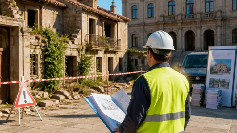 El PSOE exige un plan provincial y autonómico para atajar las viviendas en ruina que amenazan al rural