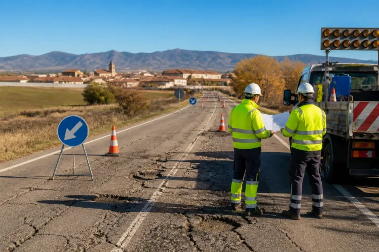 El PSOE reclama en las Cortes la reparación urgente de la SA-105 entre Peñaranda y el límite con Ávila