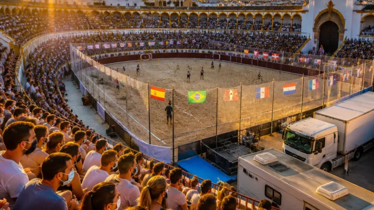 El Puerto de Santa María acoge el Mundialito de Fútbol Playa y opta a la sede del Mundial FIFA 2027