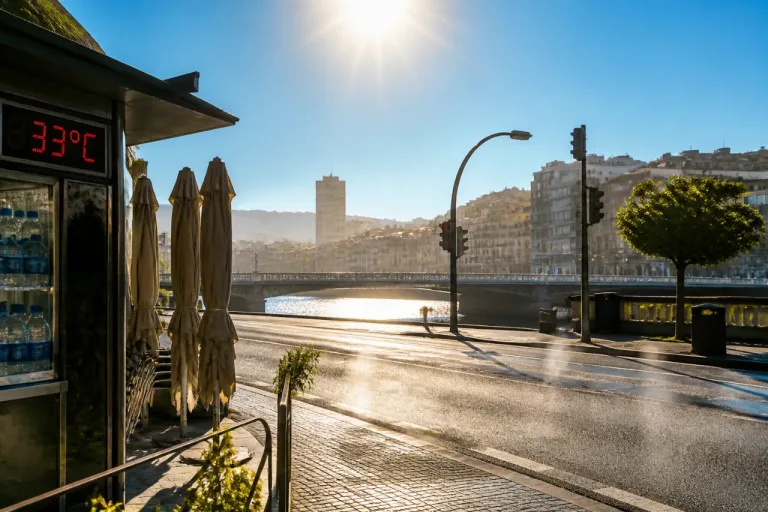 Ola de calor local: Bilbao y la comarca afrontan días de temperaturas altas y fin de semana más extremo