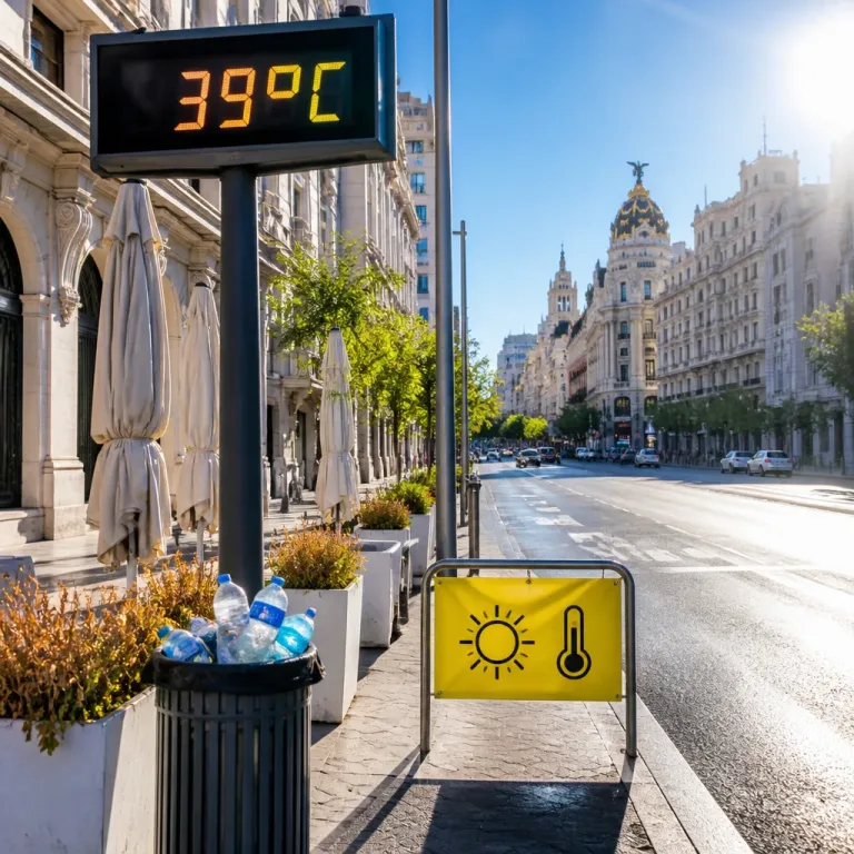 Aviso amarillo en Madrid: el termómetro puede llegar a 39 ºC y suben las máximas