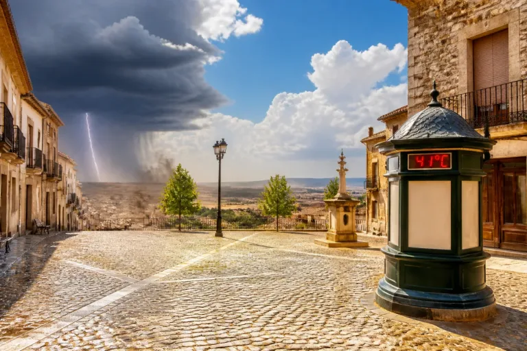 Aemet prevé máximas de hasta 41 ºC y tormentas localizadas en Castilla‑La Mancha