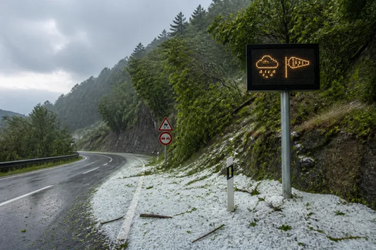 Las tormentas seguirán afectando al norte de España con riesgo de granizo y rachas de 60-70 km/h
