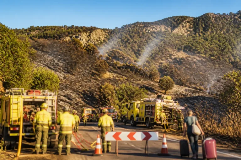 Estabilizado el incendio en Grazalema tras afectar 222 hectáreas; vuelven los desalojados