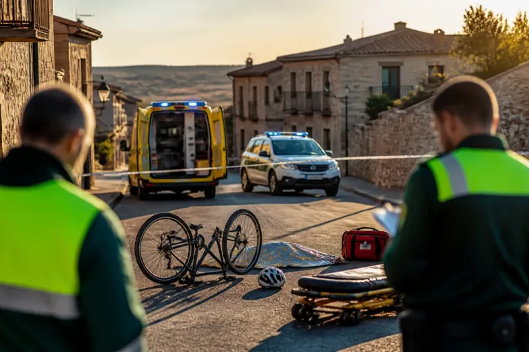 Fallece un ciclista en Navamorisca y la Guardia Civil investiga el suceso en Ávila