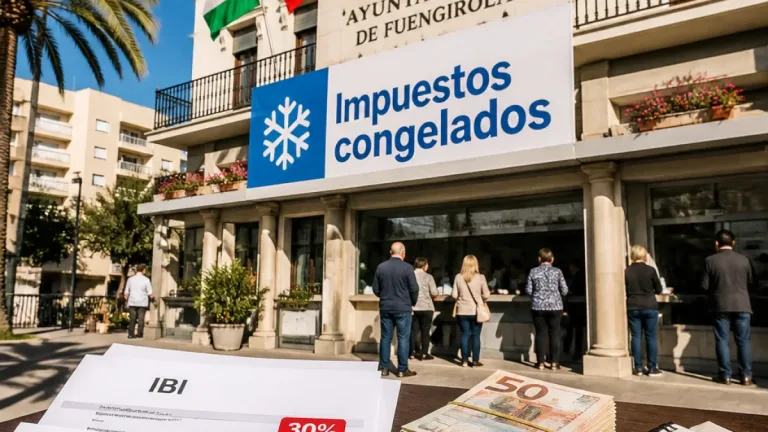 Fuengirola mantiene impuestos congelados y reserva 4,7 millones para bonificaciones