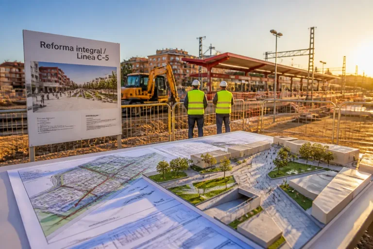 Fuenlabrada logra el impulso para remodelar la estación de La Serna y su accesibilidad