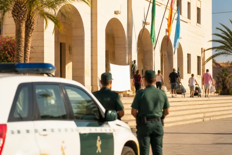Gabriel Amat exige al Gobierno que la Guardia Civil siga en Roquetas de Mar
