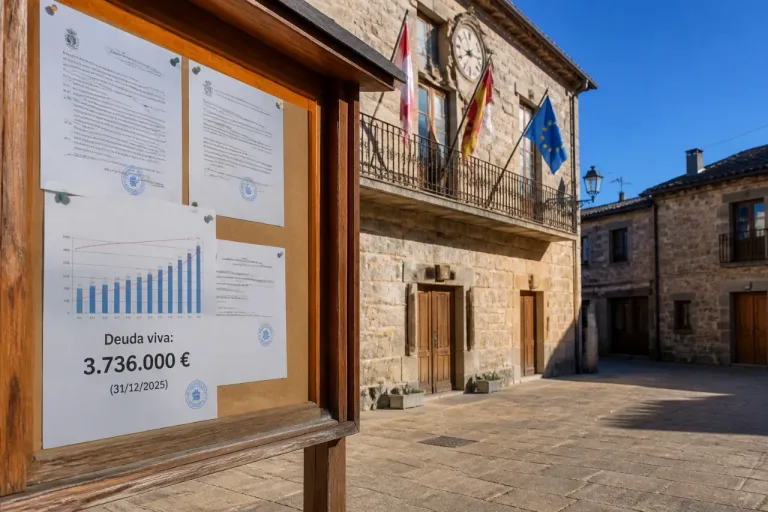 Galende encabeza la deuda municipal en Zamora en 2025 y más de 200 pueblos no deben nada