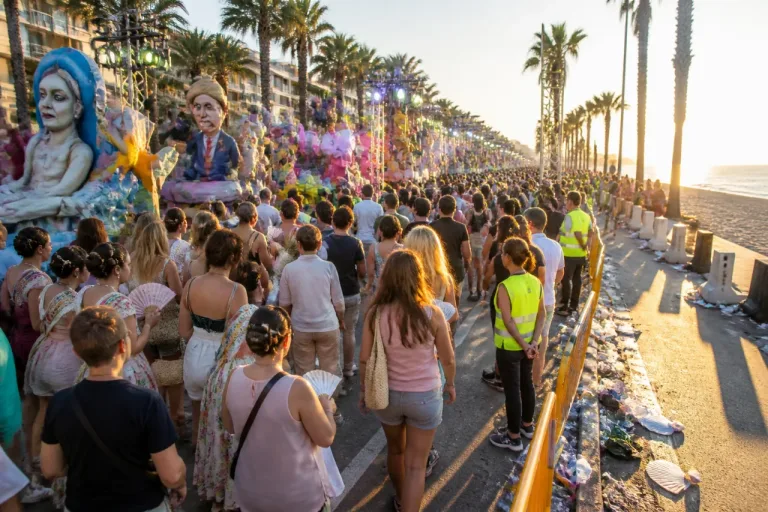 Gandia estrena cabalgata fallera de verano en el Paseo Marítimo con gran participación