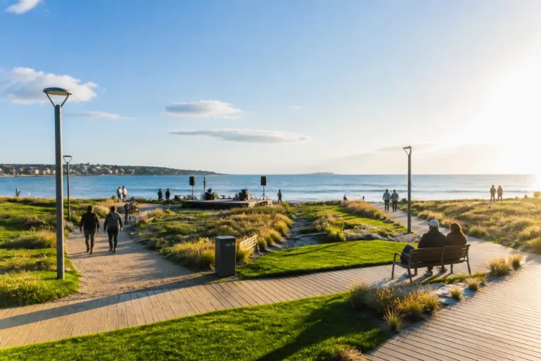 Gijón inaugura la playa verde 'Luis Enrique' en El Rinconín y anuncia segunda fase