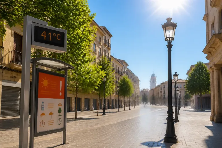 Girona en alerta naranja: se esperan máximas de hasta 41 ºC y varios días de temperaturas extremas