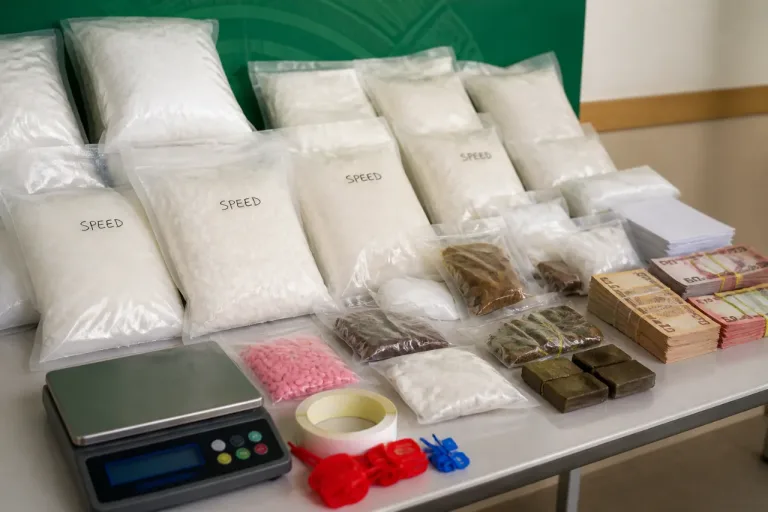 Golpe al tráfico de drogas en Castejón con más de 11 kilos de speed incautados
