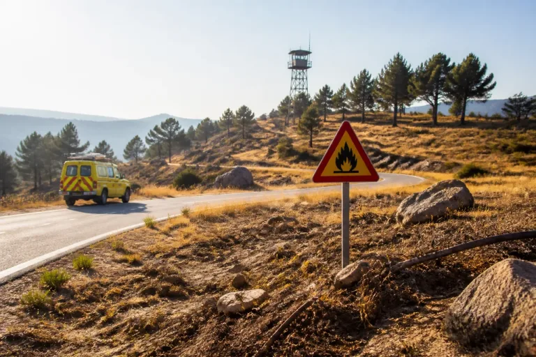 Gran parte de Ourense en riesgo extremo de incendio y ola de calor con temperaturas de 40º