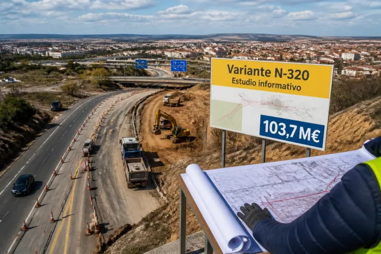 Guadalajara afronta el avance del estudio informativo para la variante y mejora de la N-320