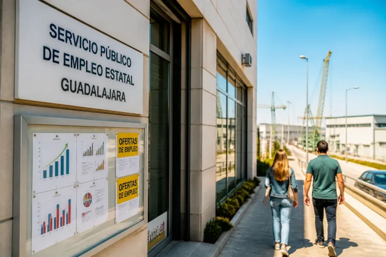 Guadalajara marca mínimos de paro en junio desde 2008 y récord de afiliación