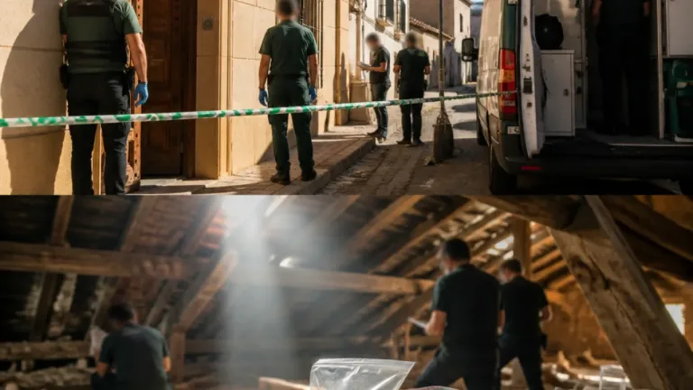 Hallan restos humanos en una casa cerrada de Villanueva de Alcardete y la Guardia Civil investiga