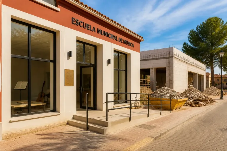 Higueruela estrena escuela de música tras una inversión conjunta cercana a 180.000 euros