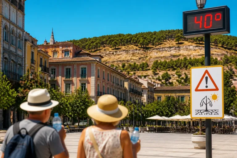 Huesca entra en alerta por una ola de calor con temperaturas que rozarán los 40 ºC