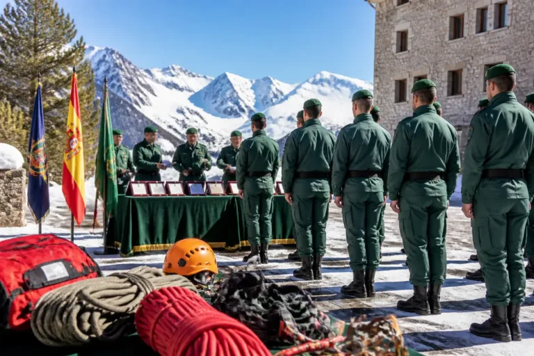 Huesca: la Guardia Civil certifica a nuevos especialistas en montaña en Candanchú
