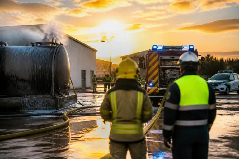 Incendio controlado en depósito de gasoil cerca de Toledo moviliza a bomberos y Guardia Civil