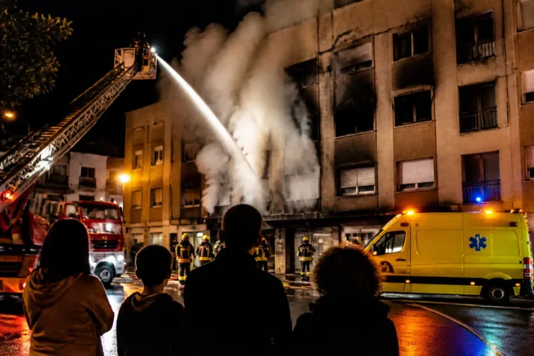 Incendio en Altavista deja un herido y moviliza a Bomberos en Las Palmas de Gran Canaria