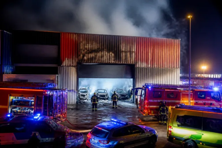 Incendio en Herencia obliga a intervenir a bomberos y deja a un operario afectado en Ciudad Real