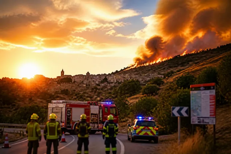 Incendio en Loporzano: alerta por fuego en la comarca de Huesca