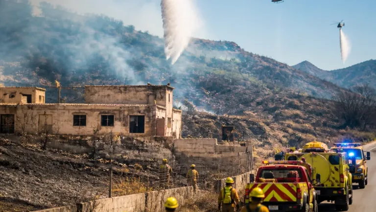 Incendio en Lorca estabilizado tras arrasar 13 hectáreas junto al antiguo matadero