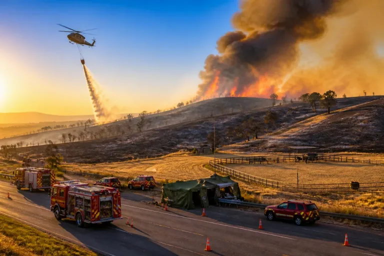 Incendio en los alrededores de Logroño calcina 120 hectáreas y obliga a movilizar medios de emergencia