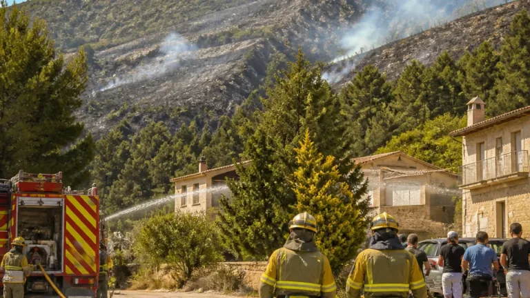 Incendio en Peña Roya estabilizado; desalojos permiten ya el regreso y sigue la vigilancia contra rebrotes