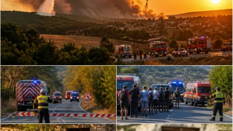 Incendio en Peñarroya de Tastavins activa PROCINFO, UME y mantiene a cuatro pueblos en alerta