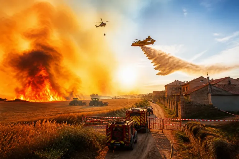 Incendio en Selvanera obliga a confinar zonas de Lleida y moviliza 28 dotaciones