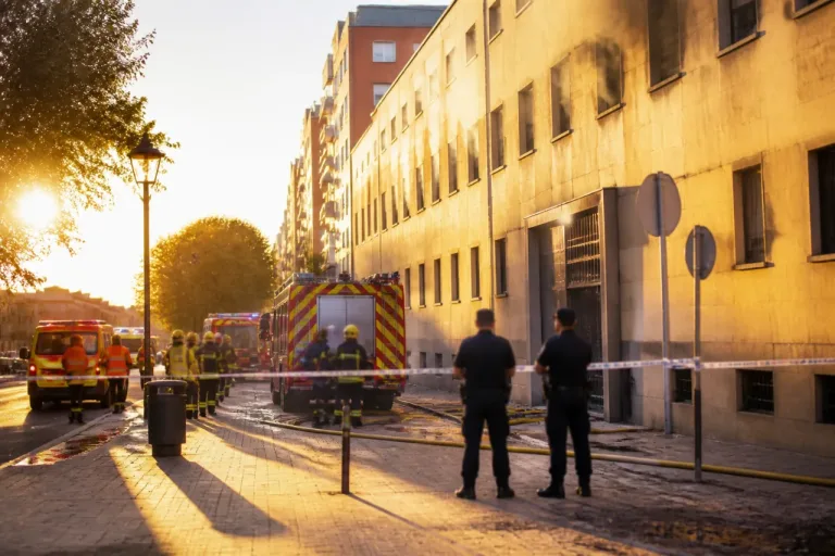 Incendio en un centro social de Burgos deja tres trabajadores atendidos por inhalación de humo