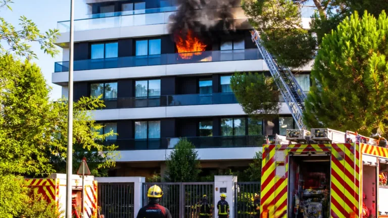 Incendio en una vivienda de Pozuelo de Alarcón en Somosaguas queda extinguido sin heridos