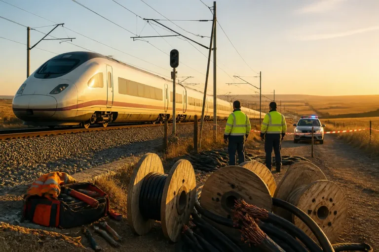 Incidencia por robo de cable en La Sagra provoca retrasos en trenes con paso por Toledo