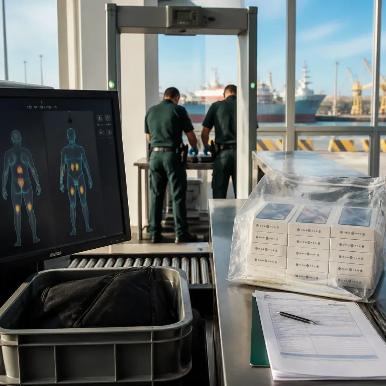 Detenido en Colonia con 36 iPhone 17 pegados al cuerpo en un intento de contrabando