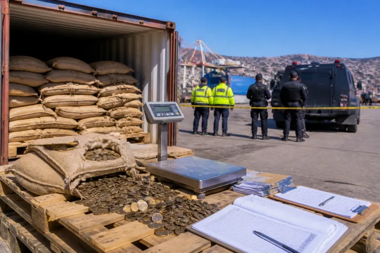 Incautan en Valparaíso más de un millón de monedas intentadas exportar como chatarra hacia China