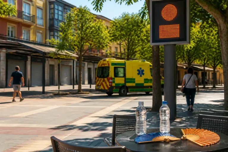 Interior de Bizkaia en alerta naranja por calor extremo: mercurio rozará los 38 ºC