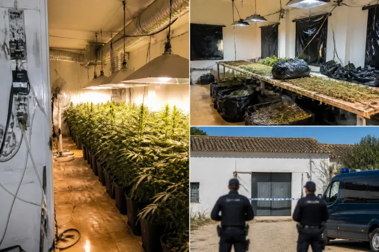 Intervienen 512 plantas en una plantación 'indoor' en la provincia de Ciudad Real