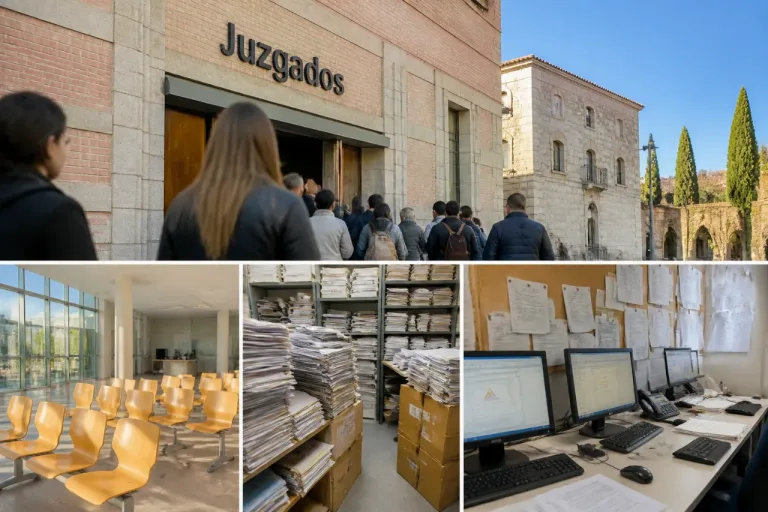 IU denuncia saturación de los juzgados de Ávila y pide más plazas y medios