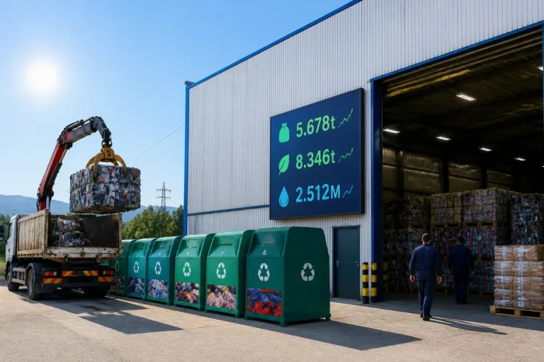 Koopera duplica la recogida textil en Bizkaia y refuerza empleo y ahorro ambiental