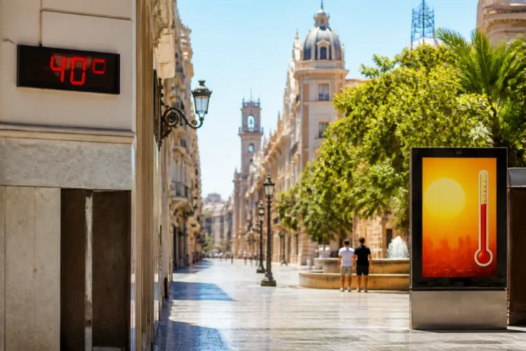 La AEMET activa alerta naranja por ola de calor en la Comunidad Valenciana