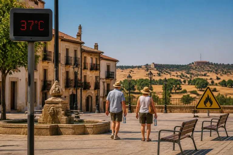 La AEMET activa aviso amarillo en Zamora por calor: hasta 37 ºC en la Meseta este fin de semana