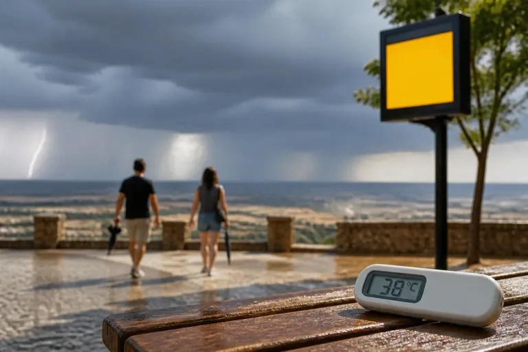 La AEMET activa avisos amarillos en Zamora por tormentas y calor con hasta 38º