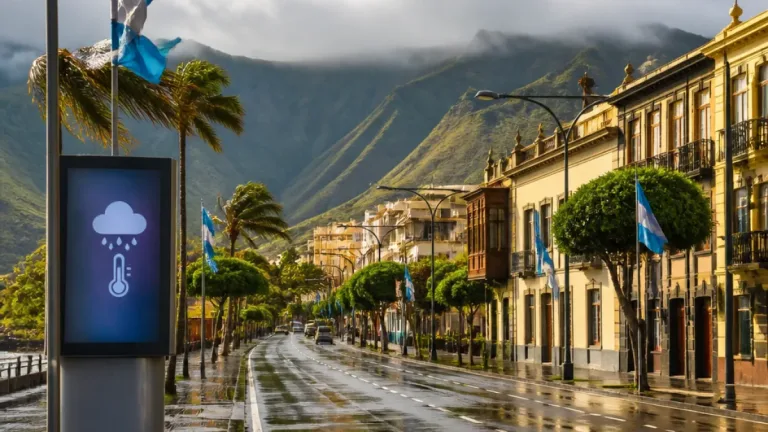 La Aemet anuncia inestabilidad y descenso térmico en la provincia de Santa Cruz de Tenerife