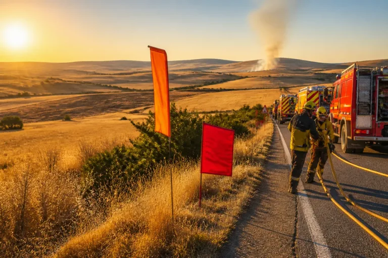 La Alcarria en alerta roja por incendios mientras toda la provincia afronta temperaturas extremas