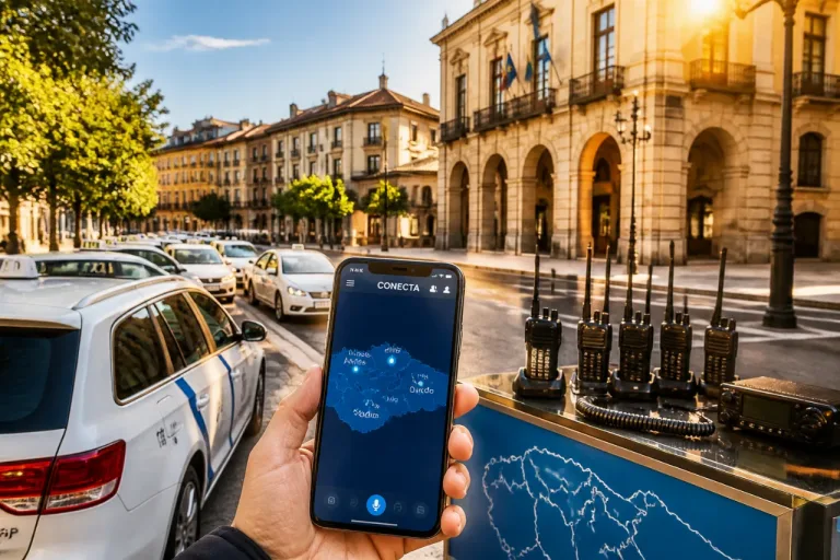 La app CONECTA suma 808 taxis y llega a 12 concejos para impulsar la movilidad digital en Asturias