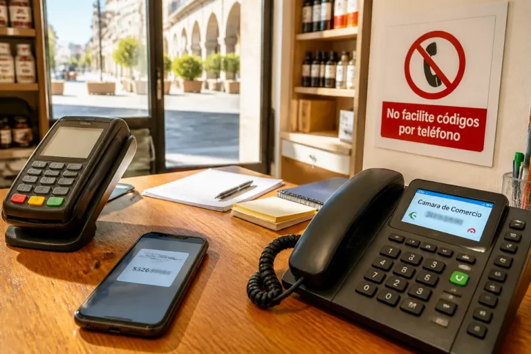 La Cámara de Comercio de Huesca advierte sobre llamadas que reclaman códigos para supuestos envíos